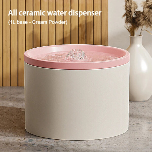 Ceramic Pet Water Fountain